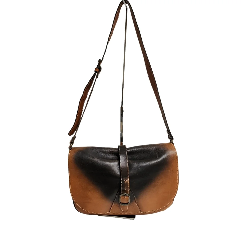 PATRICIA NASH MESSENGER SATCHEL BAG